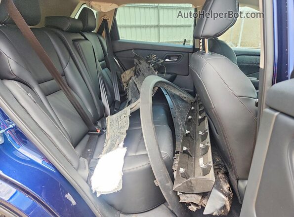 5N1BT3CB7TC770029 2026 NISSAN ROGUE Синий Вид задней части салона