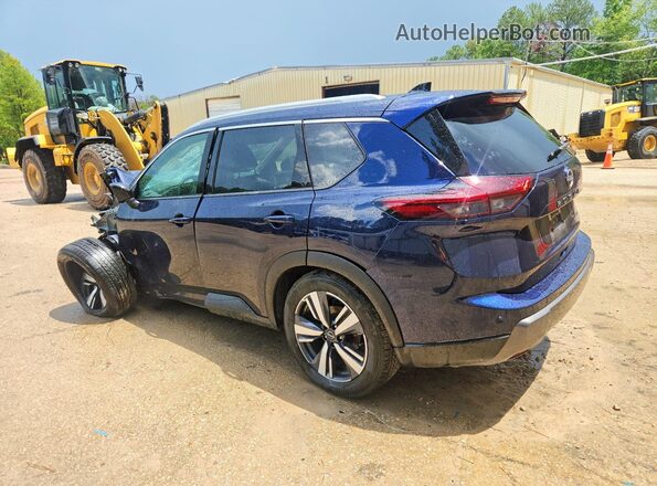 5N1BT3CB7TC770029 2026 NISSAN ROGUE Синий Задняя левая четверть