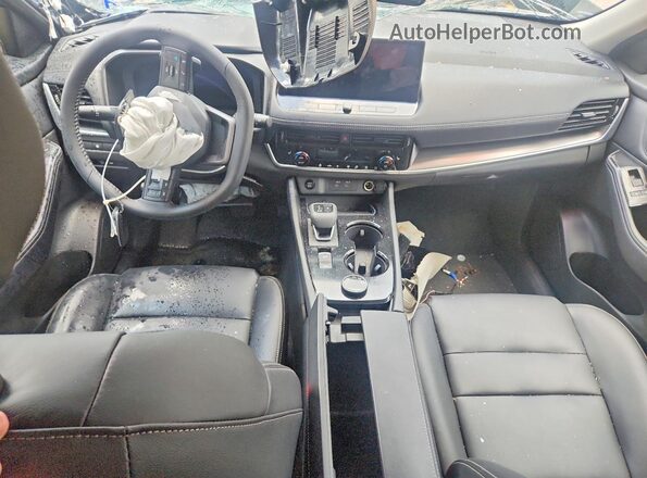 5N1BT3CB7TC770029 2026 NISSAN ROGUE Синий Вид панели приборов