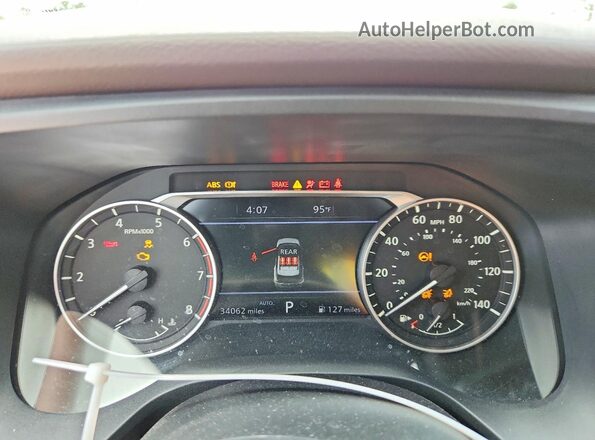 5N1BT3CB8PC735747 2023 NISSAN ROGUE Silver ხელსაწყოთა პანელის ხედი