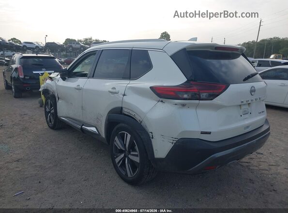 5N1BT3CB8PC801651 2023 NISSAN ROGUE Белый Задняя левая четверть