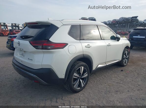 5N1BT3CB8PC801651 2023 NISSAN ROGUE Белый Задняя правая четверть