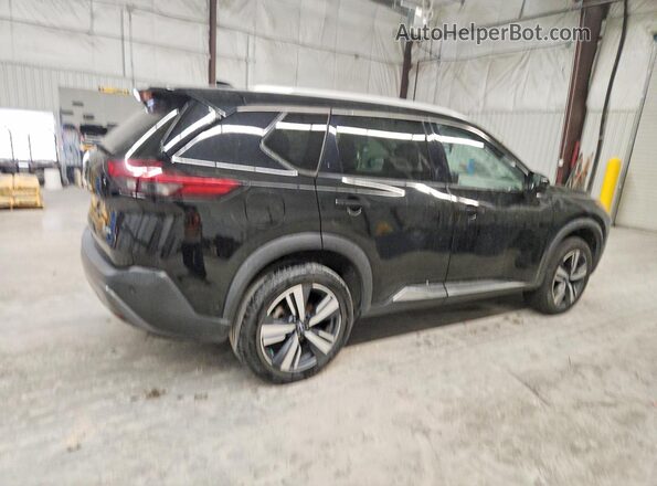 5N1BT3CB9PC799814 2023 NISSAN ROGUE Black უკანა მარჯვენა