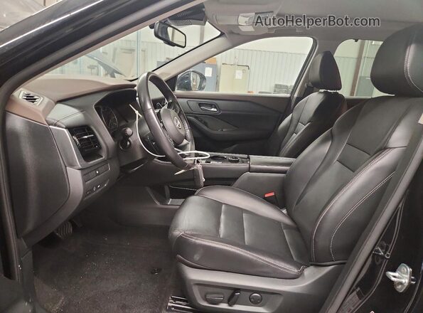 5N1BT3CB9PC799814 2023 NISSAN ROGUE Black წინა სალონის ხედი