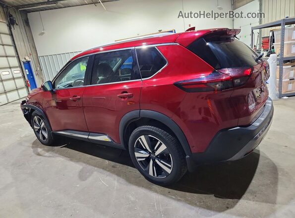 5N1BT3CBXPC742263 2023 NISSAN ROGUE Red Tył lewy