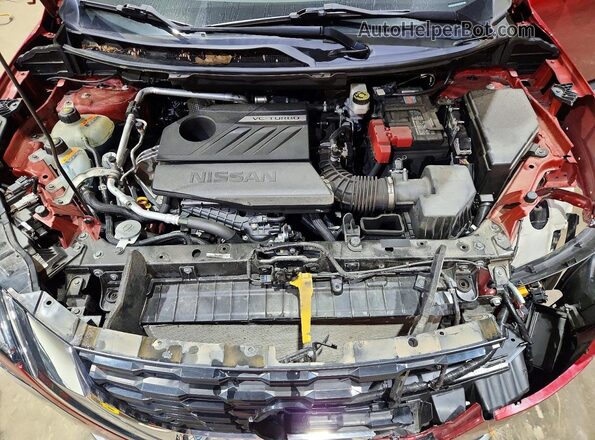 5N1BT3CBXPC742263 2023 NISSAN ROGUE Red Widok komory silnika