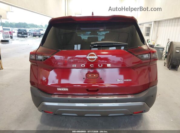 5N1BT3CBXPC822260 2023 NISSAN ROGUE Burgundy 