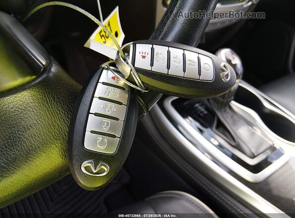 5N1DL0MM0HC504026 2017 INFINITI QX60 Black წინა პანელის ხედი