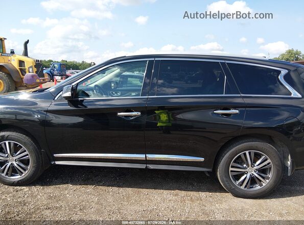 5N1DL0MM0HC504026 2017 INFINITI QX60 Black სალონის 360-გრადუსიანი ხედი