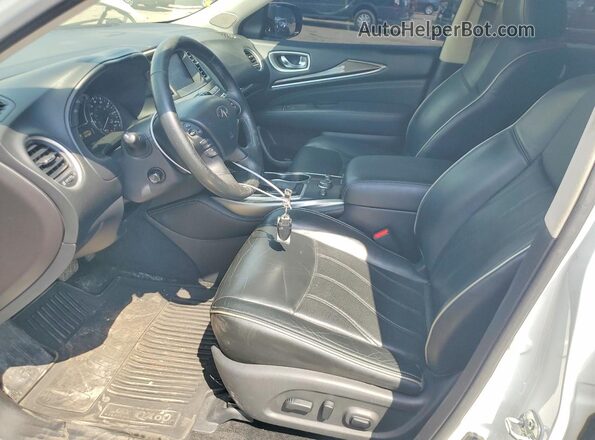 5N1DL0MM0HC512689 2017 INFINITI QX60 White Vista interior delantera