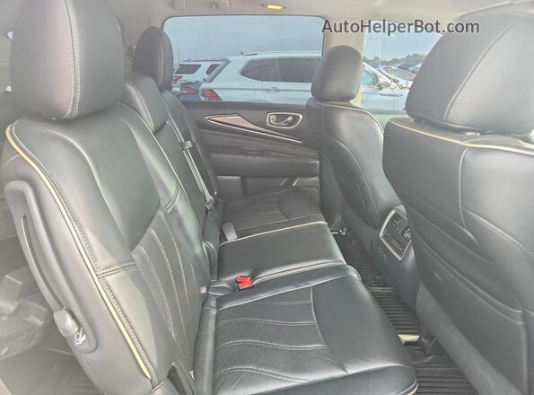 5N1DL0MM0HC512689 2017 INFINITI QX60 White Vista interior trasera