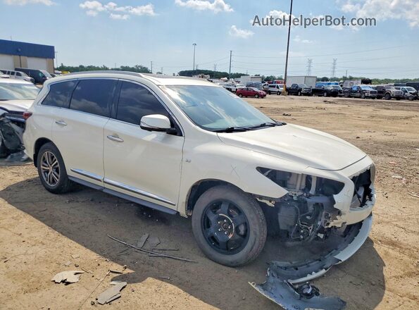 5N1DL0MM0HC512689 2017 INFINITI QX60 White Delantero derecho