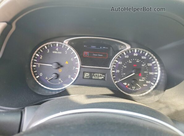 5N1DL0MM0HC512689 2017 INFINITI QX60 White Vista del cuadro de instrumentos