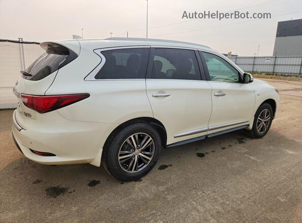 5N1DL0MM0HC519383 2017 INFINITI QX60 White Tył prawy