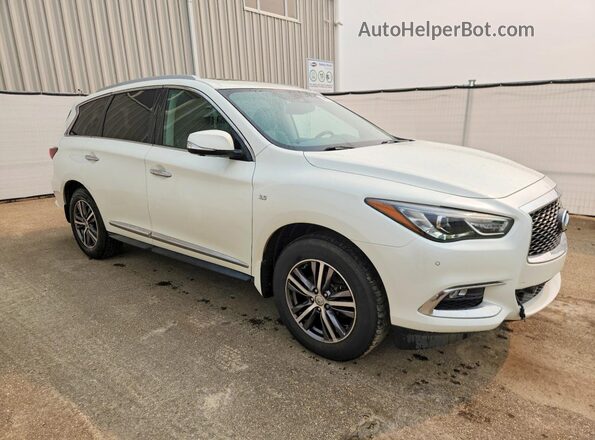 5N1DL0MM0HC519383 2017 INFINITI QX60 White Przód prawy