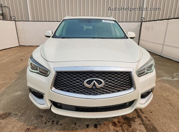 5N1DL0MM0HC519383 2017 INFINITI QX60 White Widok z przodu
