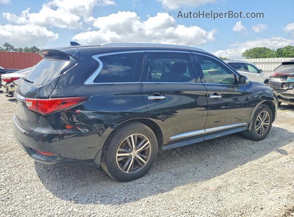5N1DL0MM0HC522302 2017 INFINITI QX60 Black Rear right