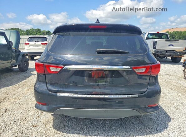 5N1DL0MM0HC522302 2017 INFINITI QX60 Black Rear view