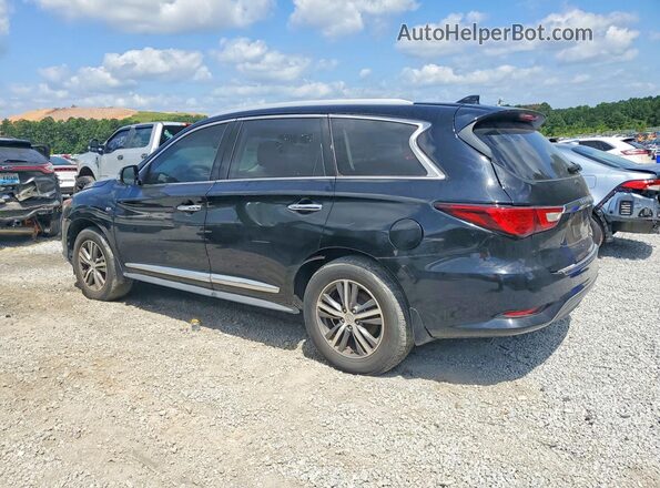 5N1DL0MM0HC522302 2017 INFINITI QX60 Black Rear left