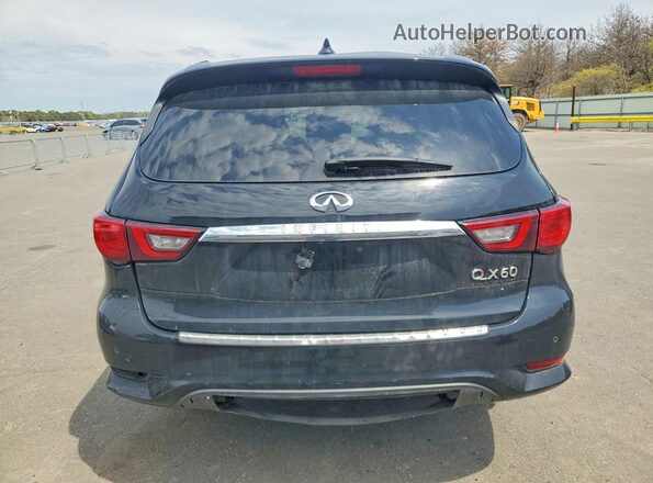 5N1DL0MM0HC544140 2017 INFINITI QX60 Black Rear view