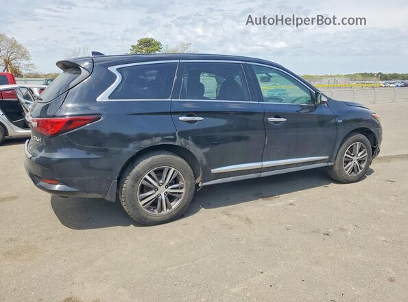5N1DL0MM0HC544140 2017 INFINITI QX60 Black Rear right