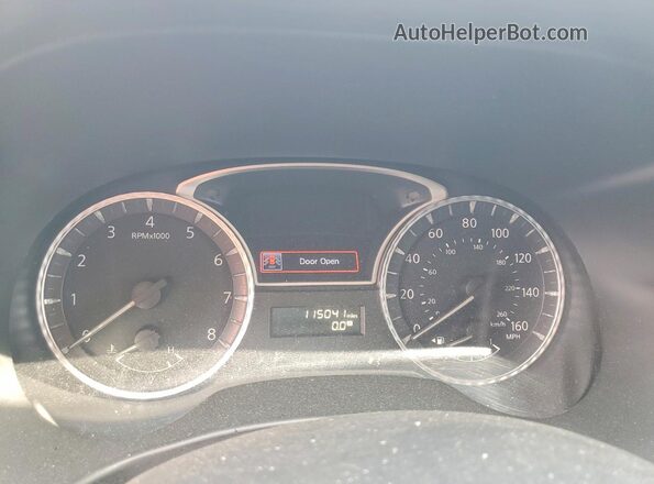 5N1DL0MM0HC544140 2017 INFINITI QX60 Black Instrument cluster view