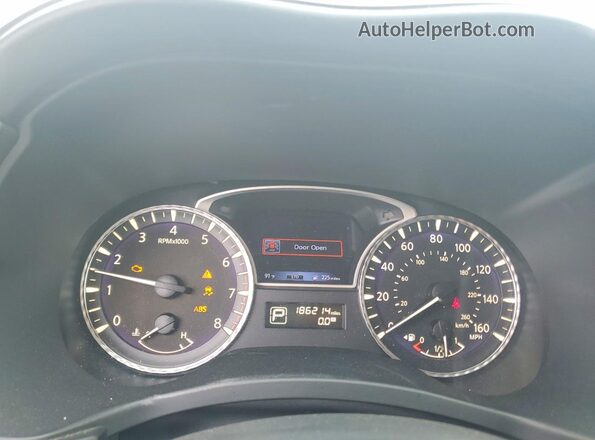 5N1DL0MM0HC547412 2017 INFINITI QX60 Gray Սարքավորումների վահանակի տեսք