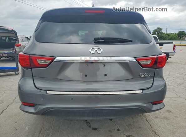 5N1DL0MM0HC547412 2017 INFINITI QX60 Gray Հետևի տեսք