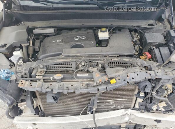 5N1DL0MM0HC547412 2017 INFINITI QX60 Gray Շարժիչի բաժամունքի տեսք
