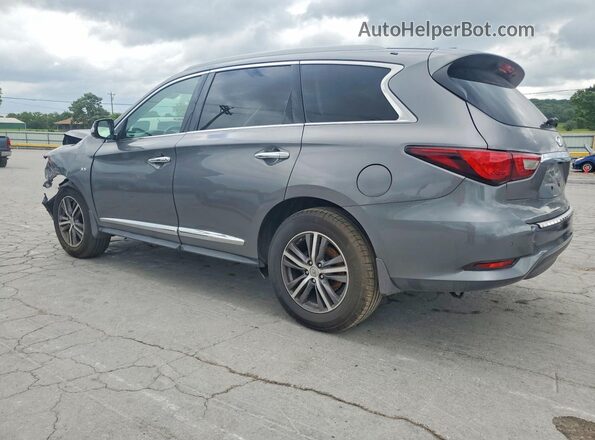 5N1DL0MM0HC547412 2017 INFINITI QX60 Gray Հետևի ձախ
