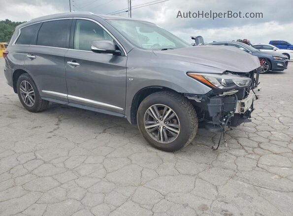 5N1DL0MM0HC547412 2017 INFINITI QX60 Gray Առջևի աջ