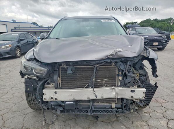 5N1DL0MM0HC547412 2017 INFINITI QX60 Gray Դիմացի տեսք