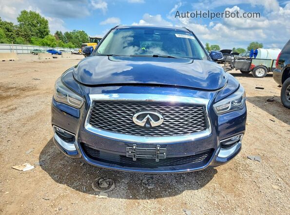 5N1DL0MM0HC549788 2017 INFINITI QX60 Blue Вид спереду