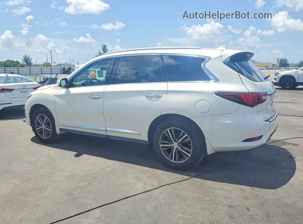 5N1DL0MM0JC512018 2018 INFINITI QX60 White Հետևի ձախ