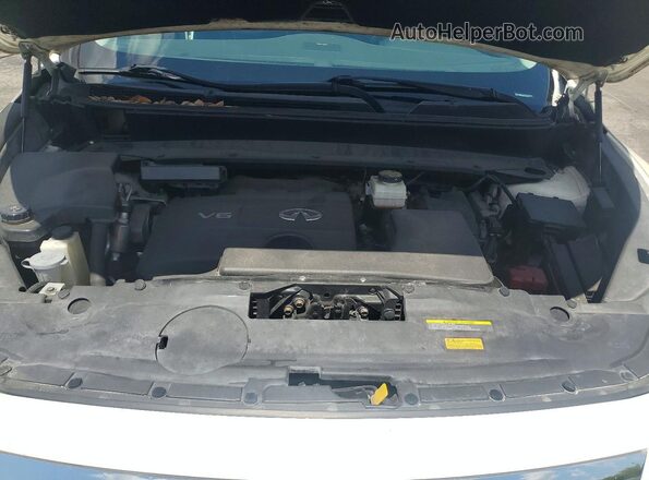 5N1DL0MM0JC512018 2018 INFINITI QX60 White Շարժիչի բաժամունքի տեսք