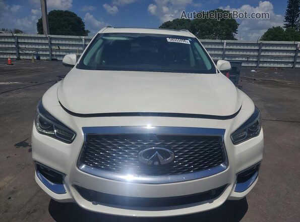 5N1DL0MM0JC512018 2018 INFINITI QX60 White Դիմացի տեսք