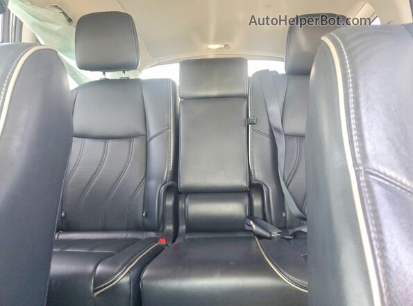 5N1DL0MM0JC512018 2018 INFINITI QX60 White Հետևի նստատեղերի տեսք