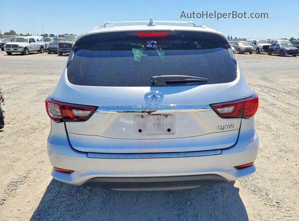 5N1DL0MM0JC526601 2018 INFINITI QX60 Silver Вид ззаду