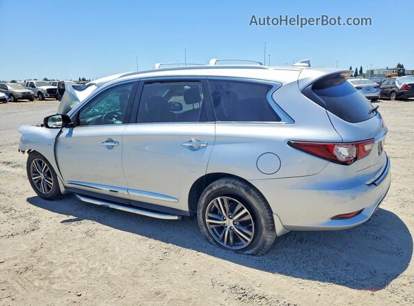 5N1DL0MM0JC526601 2018 INFINITI QX60 Silver Задня ліва чверть