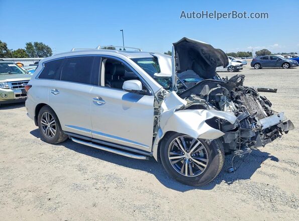 5N1DL0MM0JC526601 2018 INFINITI QX60 Silver Передня права чверть