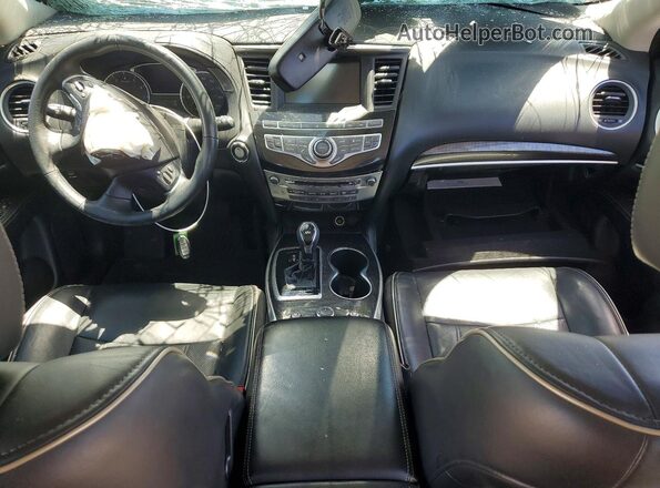 5N1DL0MM0JC526601 2018 INFINITI QX60 Silver Вид панелі приладів