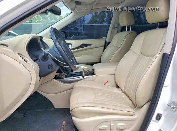 5N1DL0MM0JC527361 2018 INFINITI QX60 Белый Вид салона спереди