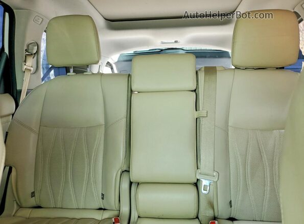 5N1DL0MM0JC527361 2018 INFINITI QX60 Белый Вид задних сидений