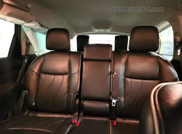 5N1DL0MM0JC534150 2018 INFINITI QX60 Серый Вид задних сидений