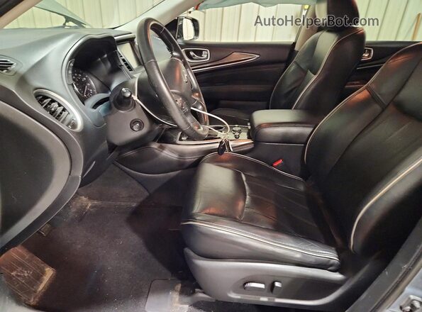 5N1DL0MM0JC534150 2018 INFINITI QX60 Серый Вид салона спереди