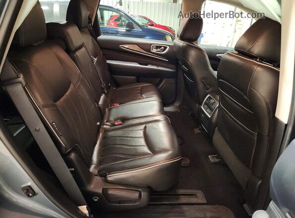5N1DL0MM0JC534150 2018 INFINITI QX60 Серый Вид задней части салона