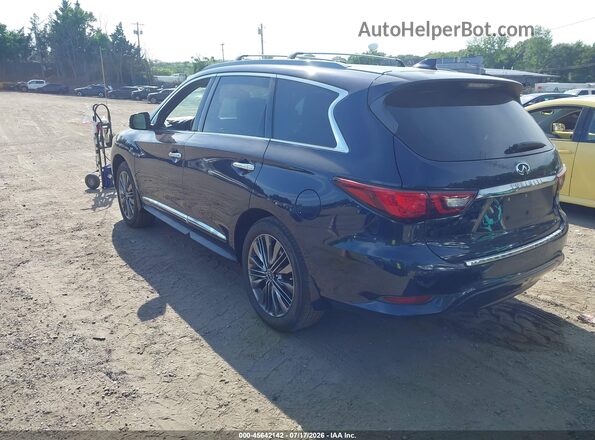 5N1DL0MM0KC503871 2019 INFINITI QX60 Blue Tył lewy