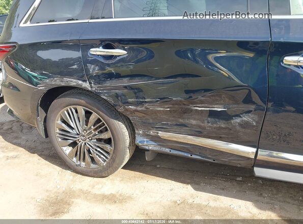 5N1DL0MM0KC503871 2019 INFINITI QX60 Blue Widok z przodu