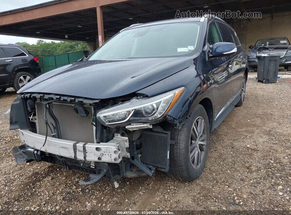 5N1DL0MM0KC553458 2019 INFINITI QX60 Dark Blue Вид спереду