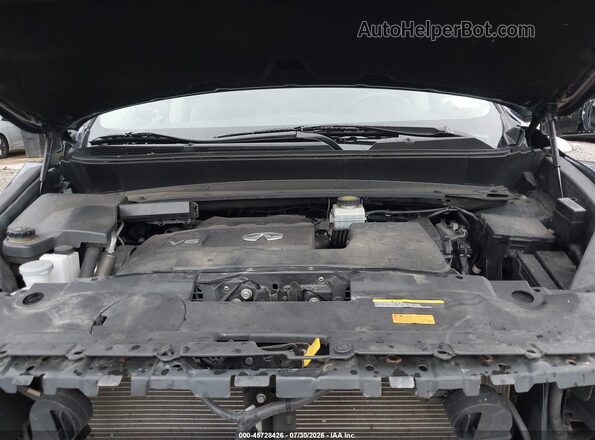 5N1DL0MM0KC553458 2019 INFINITI QX60 Dark Blue Вид ззаду